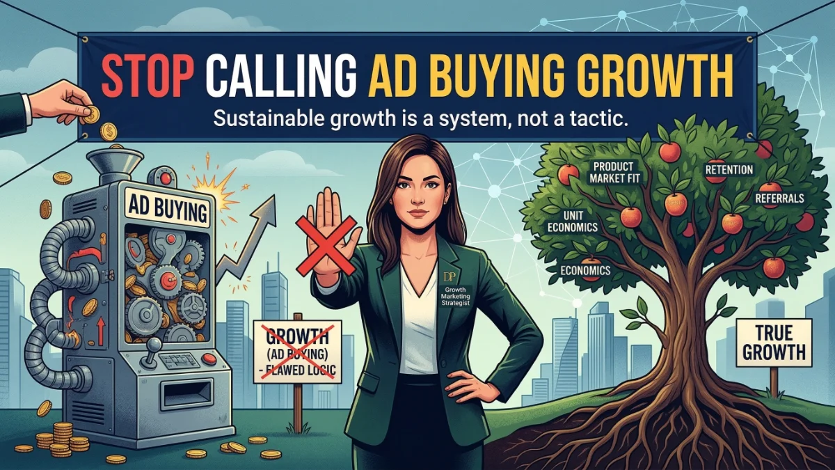 Stop Calling Ad Buying "Growth." It’s Just Marketing